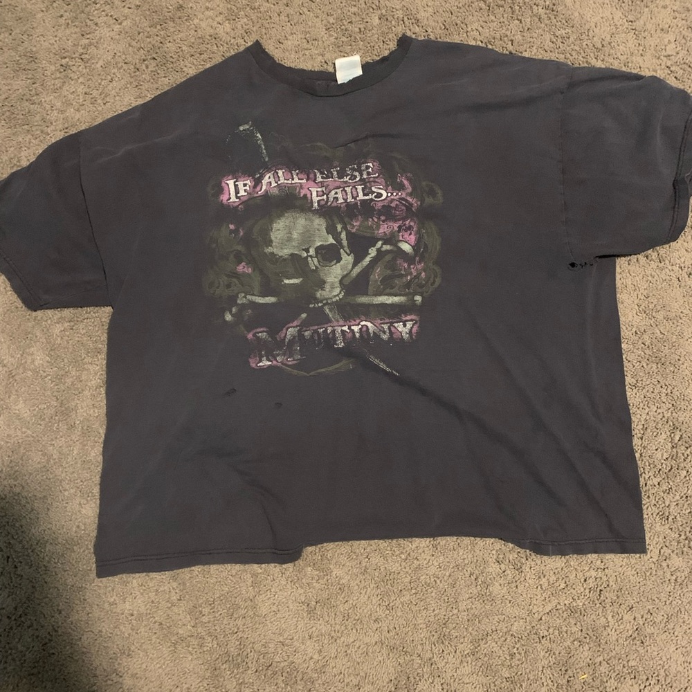 Early 2004 Vintage “If all else fails Mutiny” shirt